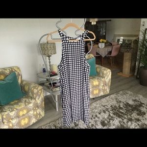 Splendid checked sun dress